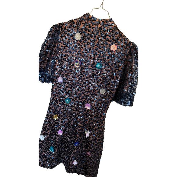 Queen Of Sparkles Sequin Mini Dress - Picture 3 of 8